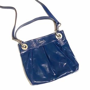 Coach Ashley Hippie Patent Leather Crossbody